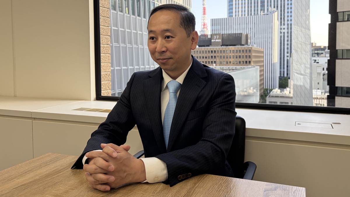 信藤啓吾氏 取材時の様子