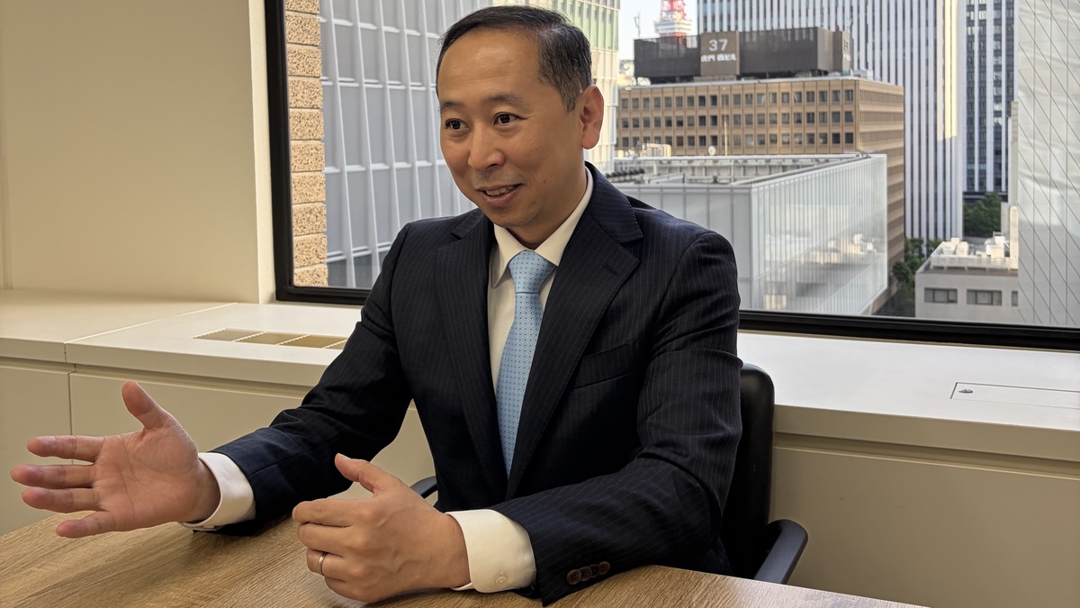 信藤啓吾氏 取材時の様子